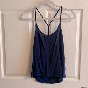 Victoria’s Secret jersey knit sleep cami navy blue size medium